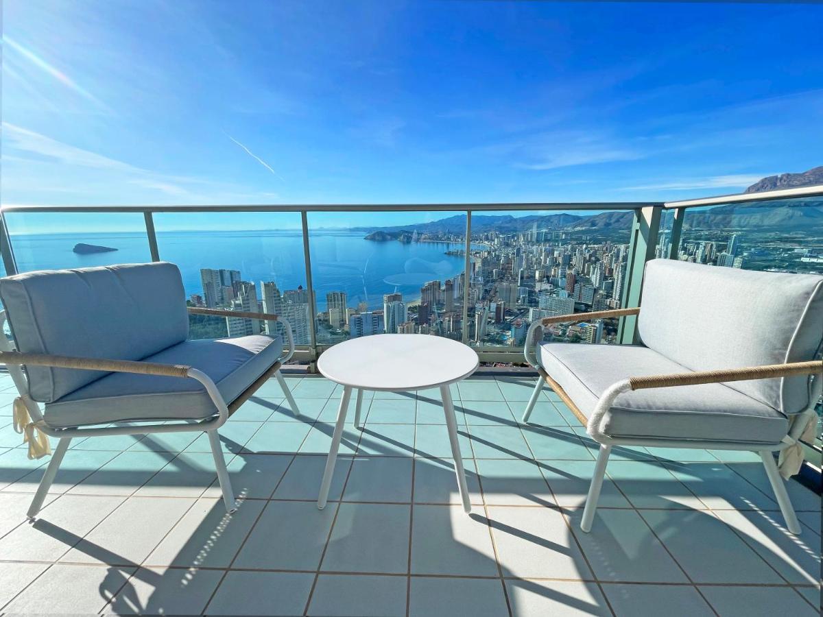 Ferienwohnung Skyline 41 Gran Lujo, Terraza Grande Y Vistas Al Mar - Planta 41 Benidorm Exterior foto