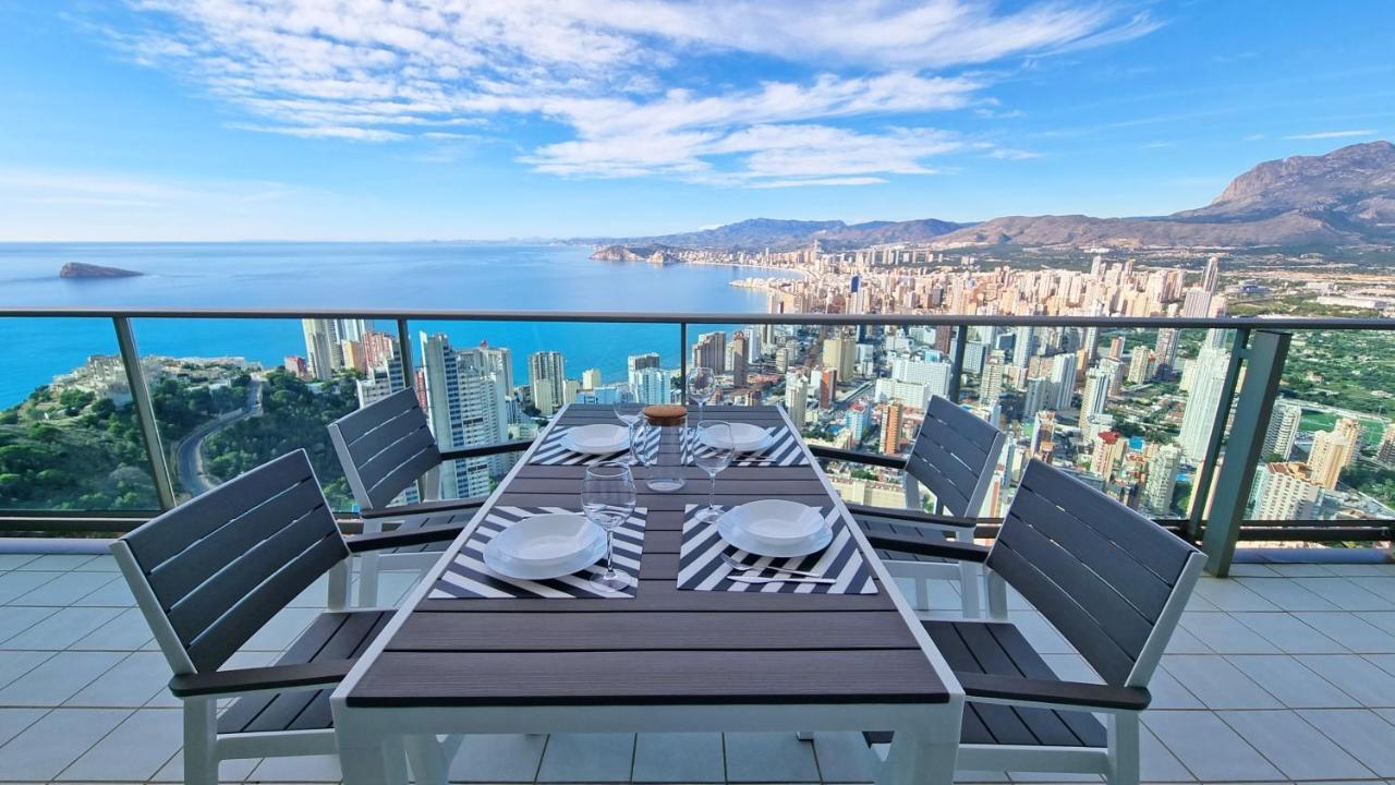 Ferienwohnung Skyline 41 Gran Lujo, Terraza Grande Y Vistas Al Mar - Planta 41 Benidorm Exterior foto