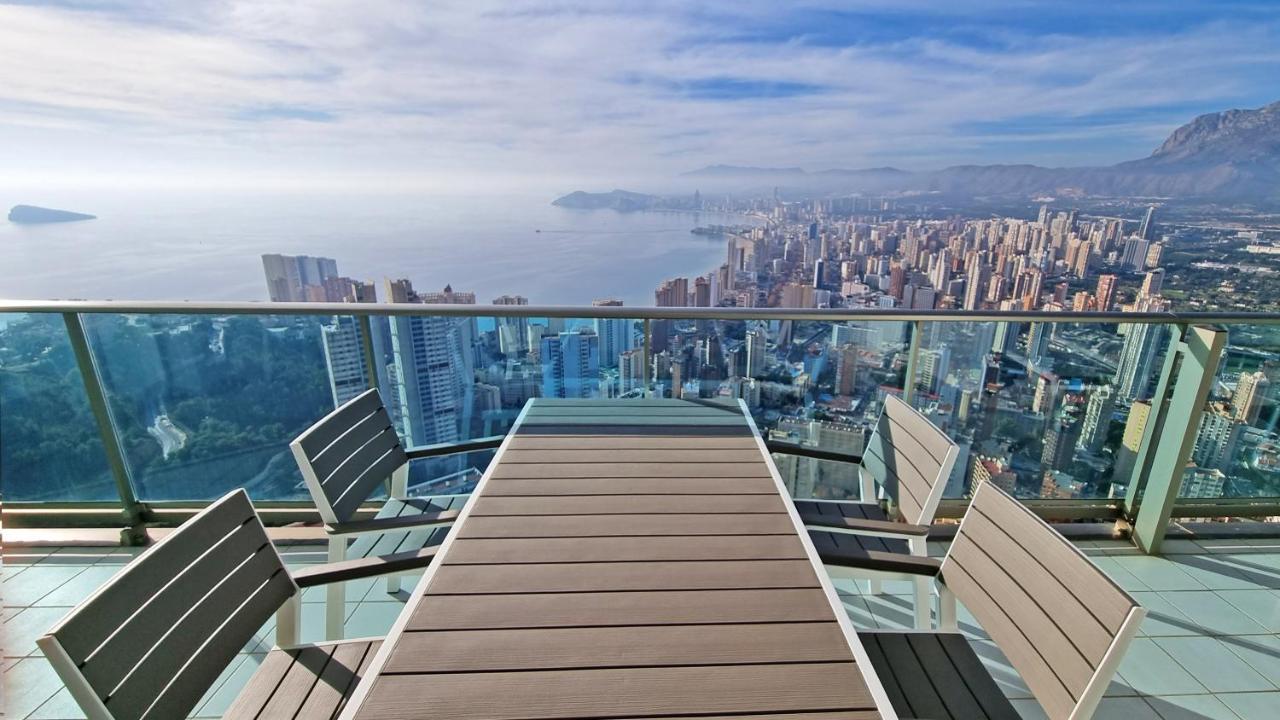 Ferienwohnung Skyline 41 Gran Lujo, Terraza Grande Y Vistas Al Mar - Planta 41 Benidorm Exterior foto