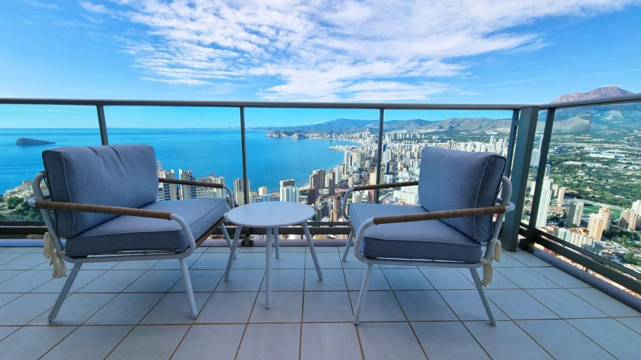 Ferienwohnung Skyline 41 Gran Lujo, Terraza Grande Y Vistas Al Mar - Planta 41 Benidorm Exterior foto