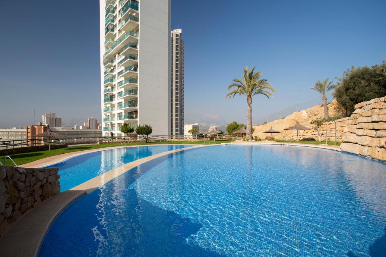 Ferienwohnung Skyline 41 Gran Lujo, Terraza Grande Y Vistas Al Mar - Planta 41 Benidorm Exterior foto