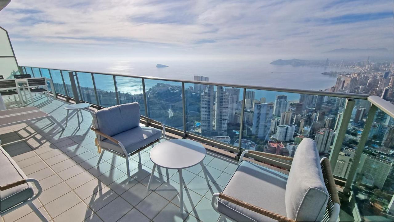 Ferienwohnung Skyline 41 Gran Lujo, Terraza Grande Y Vistas Al Mar - Planta 41 Benidorm Exterior foto